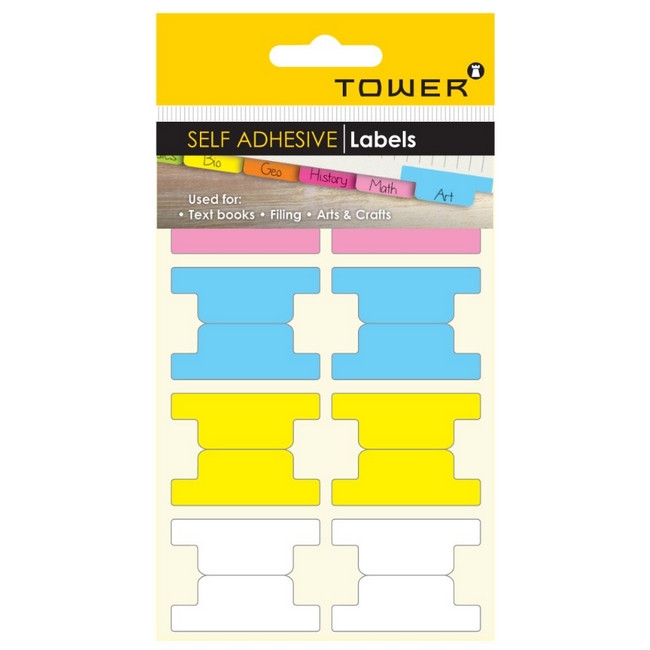 Supplywise self-adhesive tabs, similar to address labels, stickers, labels.