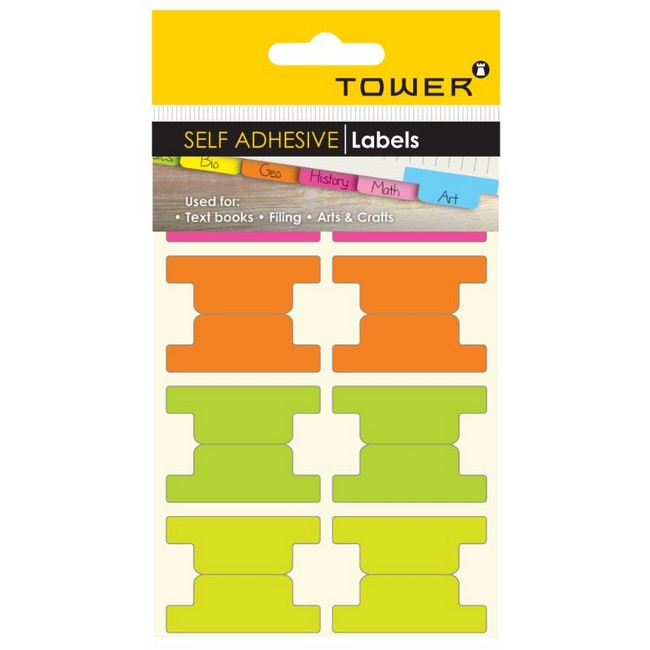 Supplywise self-adhesive tabs, similar to address labels, stickers, labels.