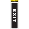 Picture of Information Sign - Exit - White-Black - 185 x 50mm - SIGNAEX(R)