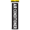Picture of Information Sign - Air Conditioner - White-Black - 185 x 50mm - SIGNAAC(R)