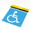 Picture of Vehicle Signage - Physically Challenged Decal Signage - 162 x 172mm - DECAL-HV
