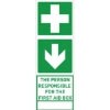 Picture of Safety Information Sign - First Aid - 190 x 570mm - SIGNI5