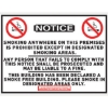 Picture of Safety Information Sign - No Smoking - 400 x 300mm - SIGNI7