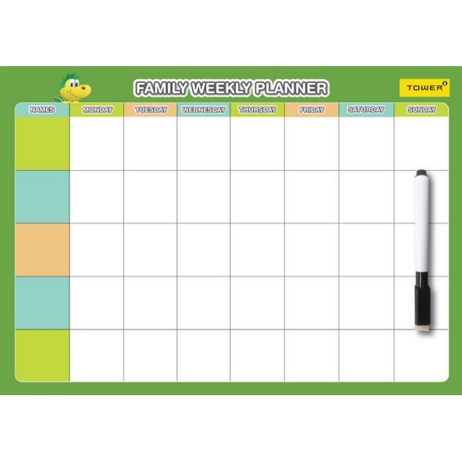 Picture of Weekly Planner - Family - 1 Pack - TTWPLANB