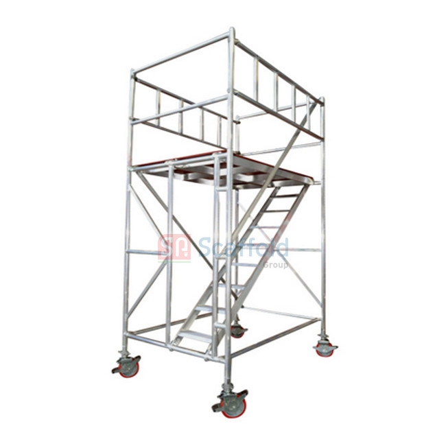 Picture of 5000 Series Stairway Aluminium Tower - 6,6m  (Series5000-AT-6,6)