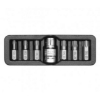 Picture of Torx Bit Socket Set - Chrome Vanadium - 1/2" Connector - Standard Length - 7 Piece - YT-0410