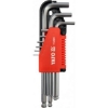 Picture of Hex Key Set - Ball End Type - Chrome Vanadium - 9 Piece - YT-0505