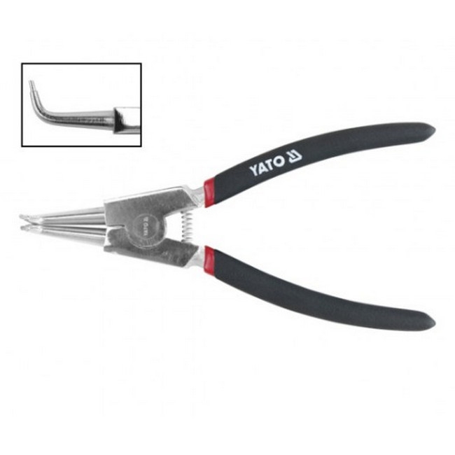 Picture of Circlip Pliers - External Bent - Chrome Vanadium - 200mm - YT-2145