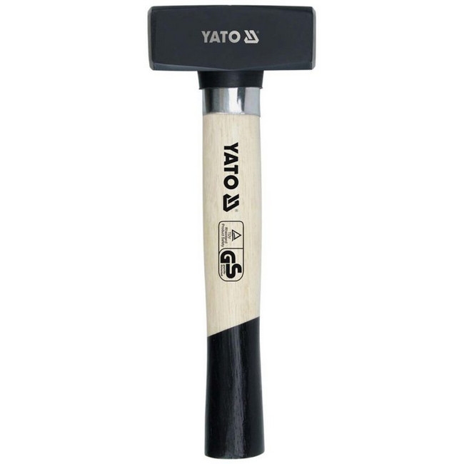 Picture of Safety Stoning Hammer - Wood Handle - 1kg - YT-4550