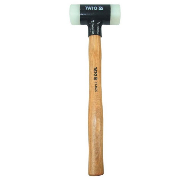 Picture of Nylon Dead Blow Mallet - Wood Handle - 430g - YT-4625