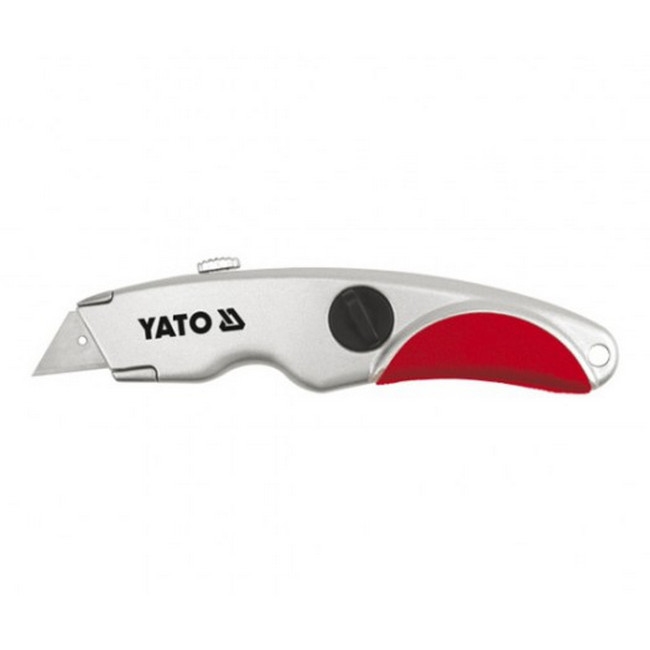 Picture of Box Cutter - Retractable Work Cutting Knife - 3 x SK5 Blades - YT-7520
