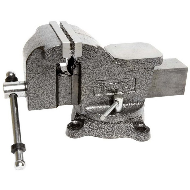 Picture of Swivel Bench Vice - Heavy-Duty - with Anvil - 150mm - YT-6503