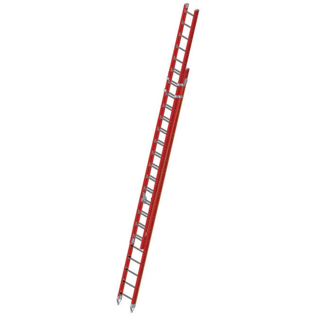FG Fibreglass Extension Ladder 36 Rungs 4 Rung Overlap CLDFG 532