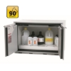 SW flammable solvent, similar to fire resistant cabinet, fire resistant cupboard from lasec, triple h display.