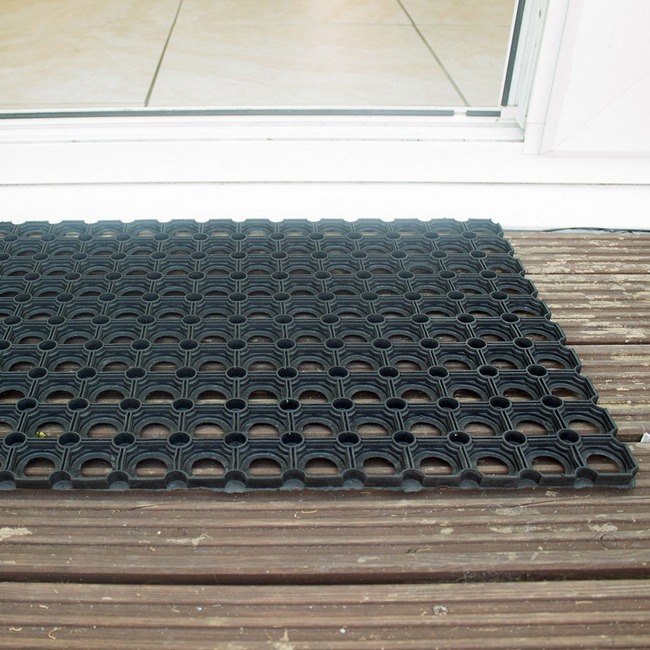 Supplywise heavy-duty doormat, similar to scraper mat, rubber mat, mat, doormat, entrance mat.