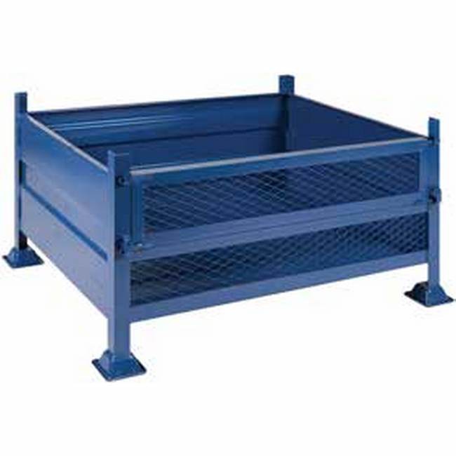 SW stillage bin, similar to steel cage, steel cage for sale from stackable steel bins, ssb.