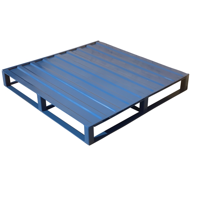 Picture of Steel Pallet - 4 Way - 120 x 120 x 15cm - Blue - PAL44