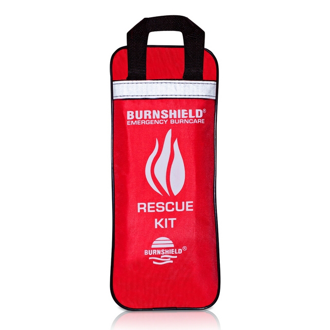 SW burnshield rescue, similar to burnshield, burn kit, first aid kit from the paramedic shop.