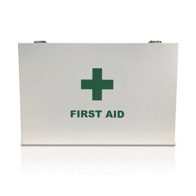 First Aid Kit Office Regulation 7 Metal Box and Contents 46 x 14