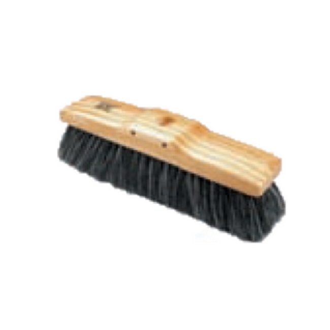 Picture of Floor Broom - Head Only - Soft - Black PVC Fibre - Pack of 12 - F3307