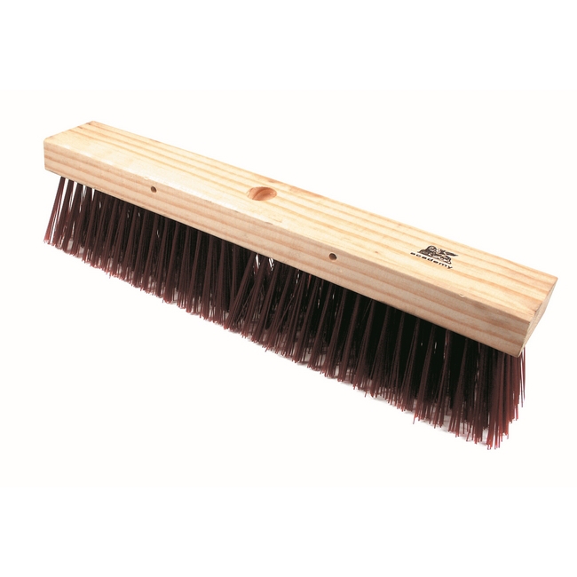 Picture of Platform Broom - Head Only - Brown Synthetic Fibre (0.75mm) - 46cm - Pack of 12 - F3206