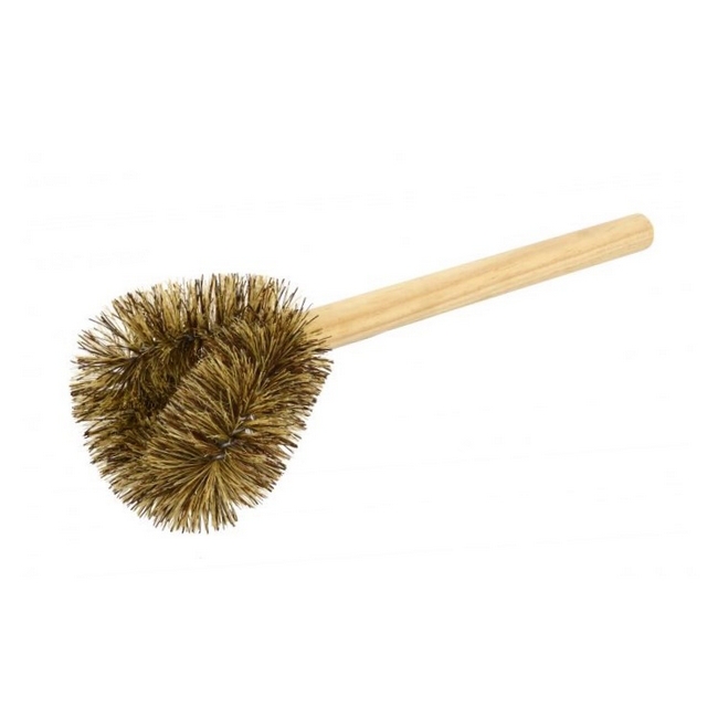 Picture of Sanitary Toilet Brush - Union Fibre Substitute - Wooden Handle - (MOQ 5) - F39062