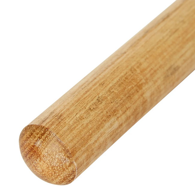Broom Handle Broomstick Wooden Plain Unvarnished 1.2m x 25mm