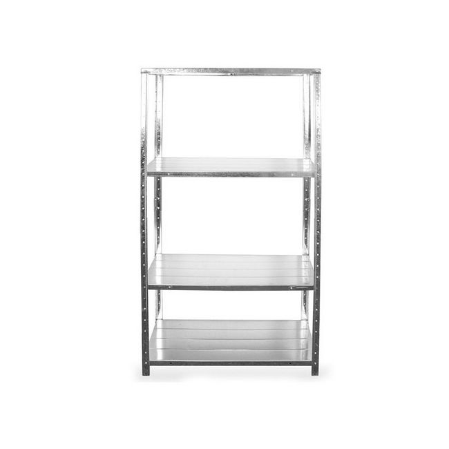 Picture of Steel Shelving - 4 Tier - Light Duty - Galvanised Stand and Shelves - ADIY3900