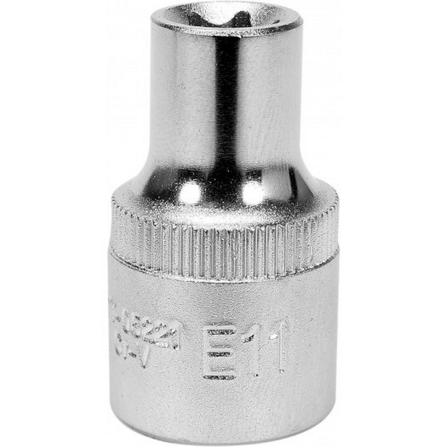 Picture of Torx Socket - Female - Chrome Vanadium - 1/2" Connector - E11 - YT-05221