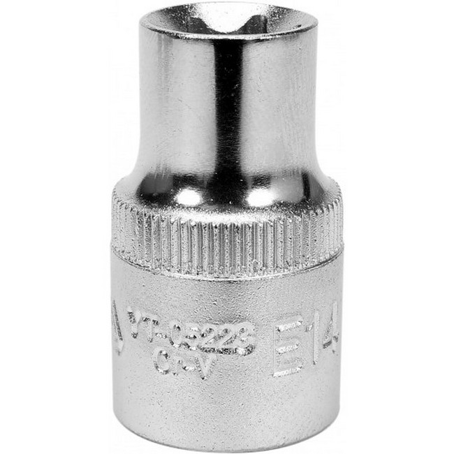 Picture of Torx Socket - Female - Chrome Vanadium - 1/2" Connector - E14 - YT-05223