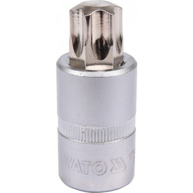 Picture of Torx Bit Socket - Male - Chrome Vanadium -  1/2" Connector - Standard Length - T70 x 50mm - YT-04319