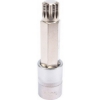 Picture of Spline Bit Socket - Chrome Vanadium -  1/2" Connector - Long - M16 x 100mm - YT-04356