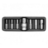 Picture of Hex Bit Socket Set - Chrome Vanadium - 1/2" Connector - Standard Length - 7 Piece - YT-0412