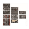 Picture of Tool Cabinet With Tools - Comprehesive Professional Set - Chrome Vanadium - 177 Piece - YT-55300