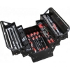 Picture of Tool Set - Sockets, Spanners, Drivers and Pliers - Metal Cantilever Box - Chrome Vanadium - 64 Piece - YT-38950