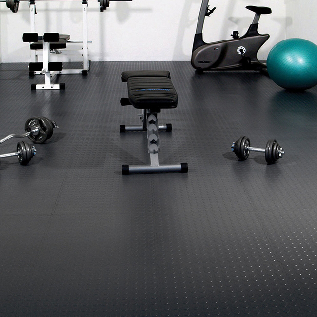 Kwiklok Interlocking PVC Floor Tiles COBRUBKL64 SupplyWise