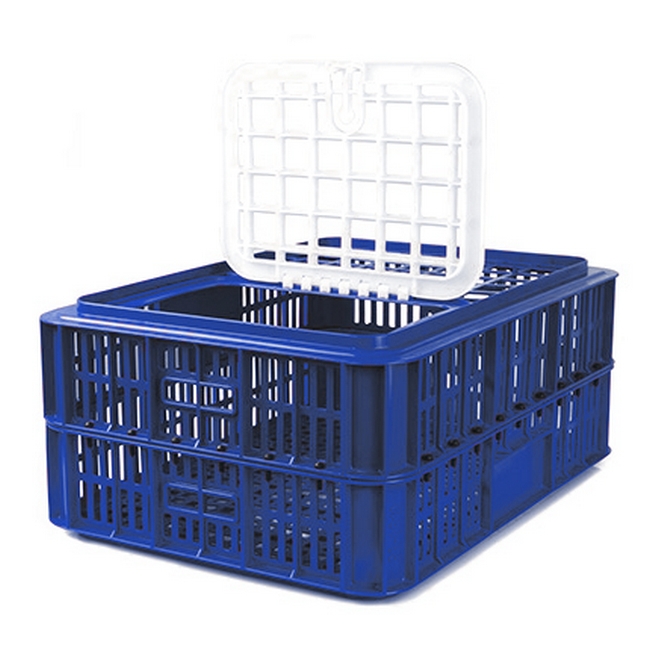 Supplywise live chicken crate, similar to plastic bird coop, plastic ideas, pioneer plastics.