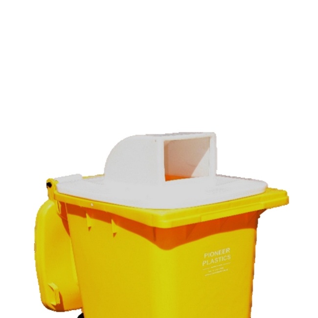 SW wheelie bin hood, similar to refuse bin, refuse bin suppliers from pioneer plastics.