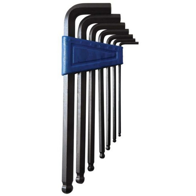 Picture of Hex Key Set -Ball Point - Long - 7 Piece - TOOK1035