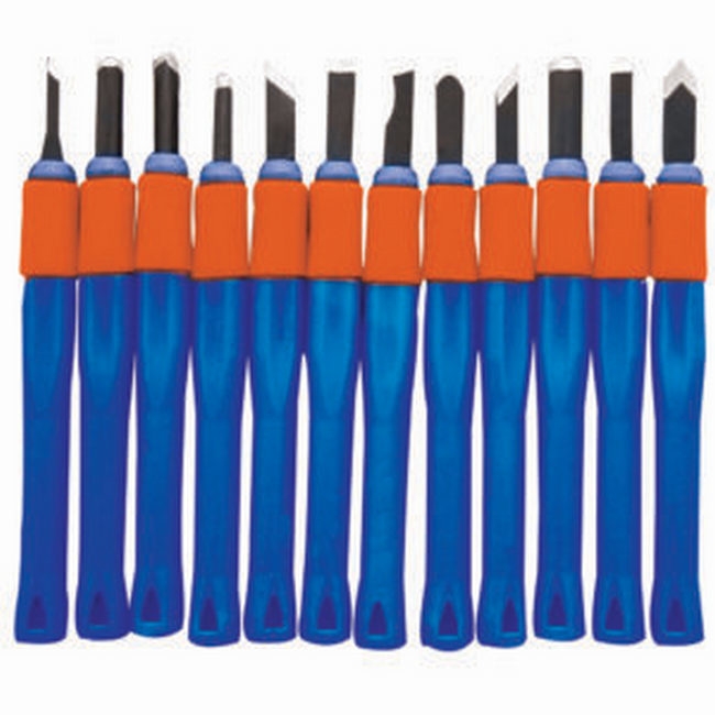 Picture of Wood Carving Set - 12 Piece - TOOW4223