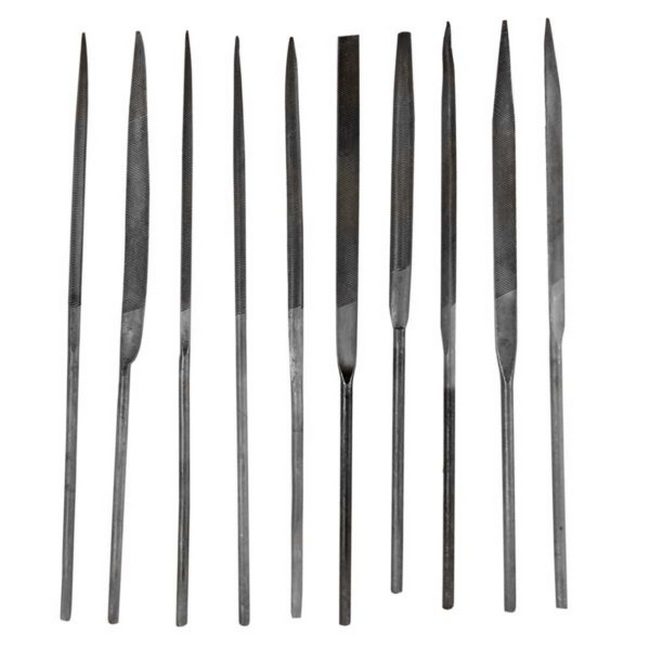 Picture of File Set - Needle - 10 Piece - 140mm - TOOF567