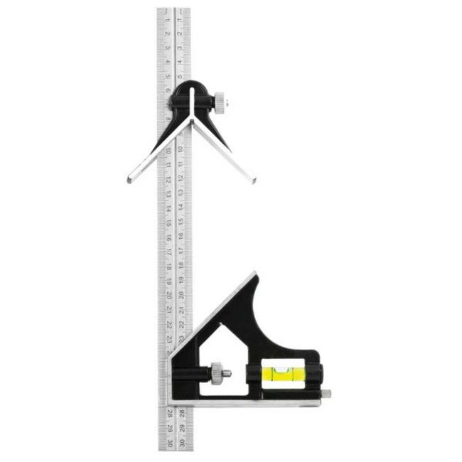 Picture of Combination Square -with Fin - 300mm - TOOS1701