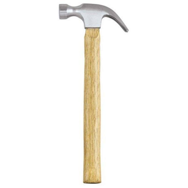 Picture of Claw Hammer - Wooden Handle - 500g - TOOH819