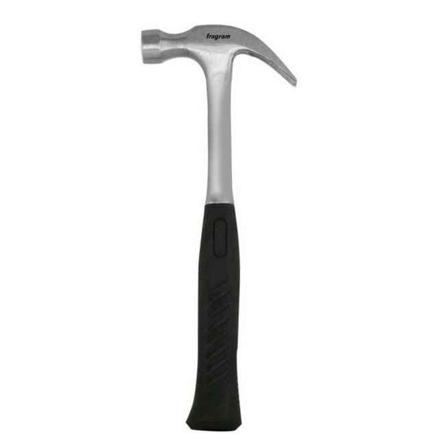 Picture of Claw Hammer - Solid Steel Shaft -Rubber Handle - 500g - TOOH821