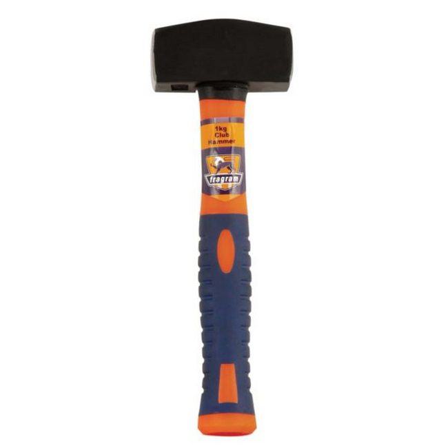 Picture of Club Hammer - Rubber Handle - 1kg - TOOH753