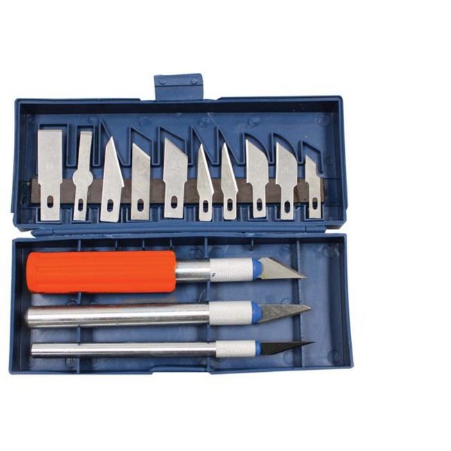 Picture of Craft Knife Set - 13 Piece - TOOK1029