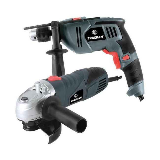 Picture of Angle Grinder - 650W and Impact Drill - 500W - Combo Set - MCOP1584