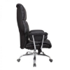 Picture of Office Chair - High Back - Edison - 127 x 74 x 83 cm - Faux Leather - Black - BS-038-A