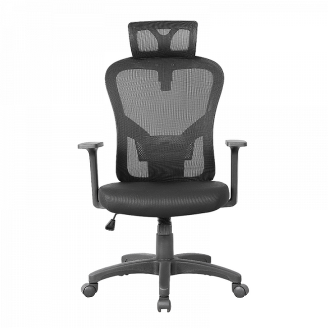 Picture of Office Chair - High Back - Harrison - 121 x 58 x 66 cm - Mesh - Black - QY-8140-5HB-Black
