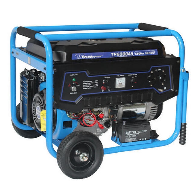 Picture of Generator - Petrol - TP 6000 - 4 Stroke - 5.5kW - 13HP - 6.8kVA - MCOG706EW